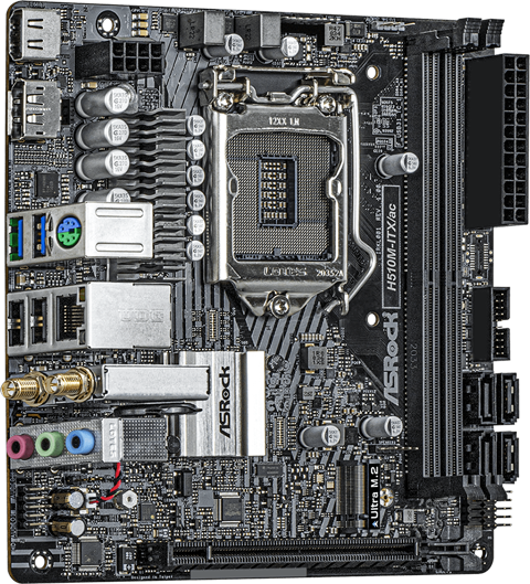 ASRock H510M-ITX/AC LGA 1200 Mini ITX Intel Motherboard - Newegg.com